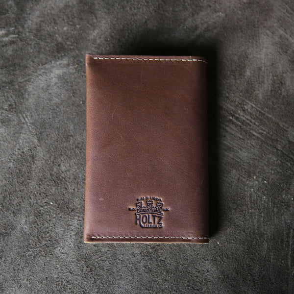 The Expedition Personalized Leather Passport Cover - Holtz Leather