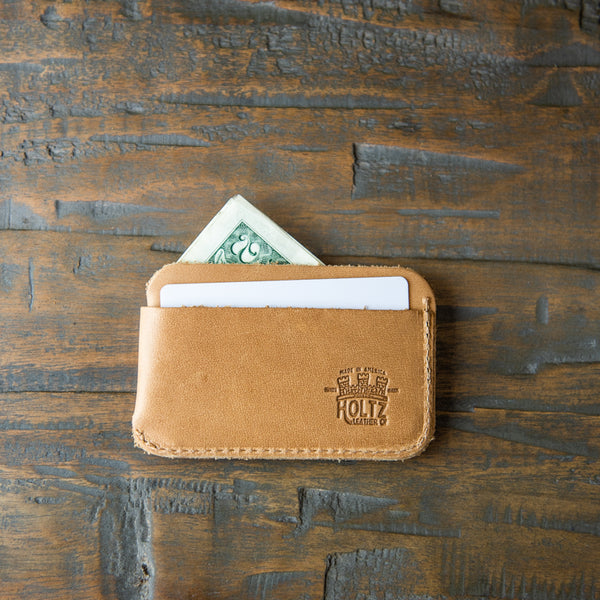 The Jefferson Personalized Fine Leather Card Holder Wallet