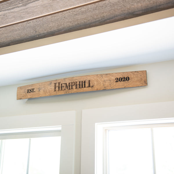 Barrel Stave Sign hotsell - Name, Quote or Coordinates