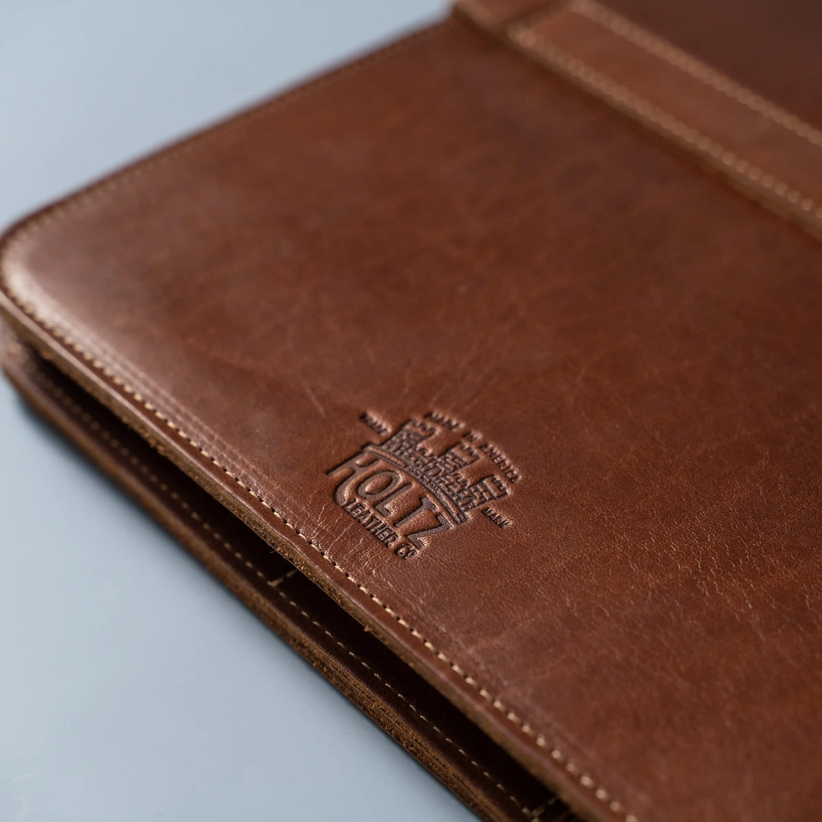 Your Logo + Our Leather - The Vanderbilt 2.0 Fine Leather Portfolio Padfolio - Custom Logo + Corporate Gifting