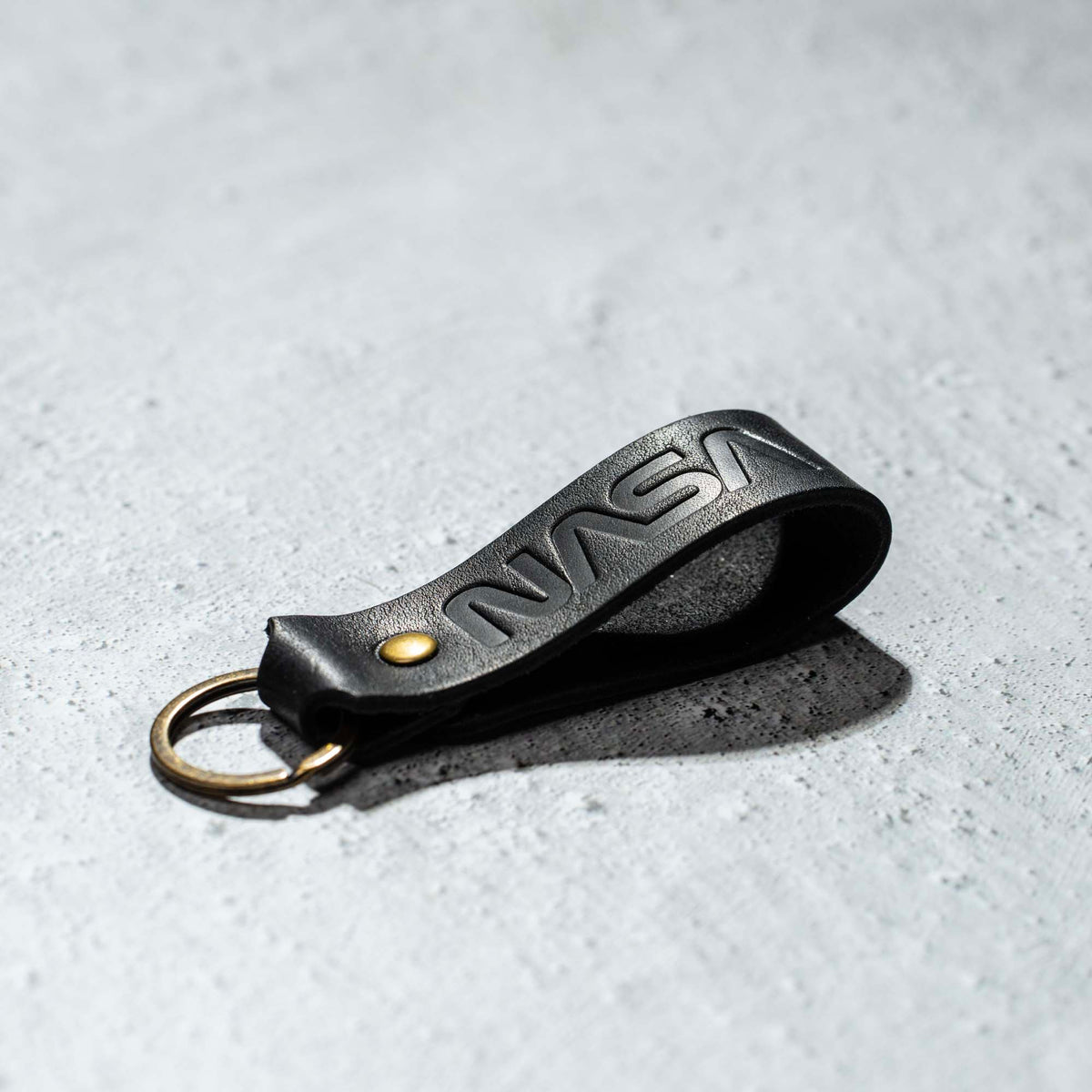 The Nasa Tucker Fine Leather Key Chain Key ring