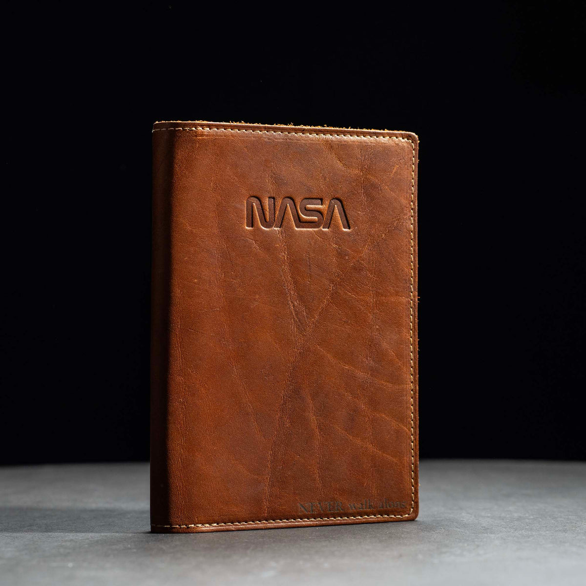 The Nasa Scholar - Personalized Leather Journal Cover
