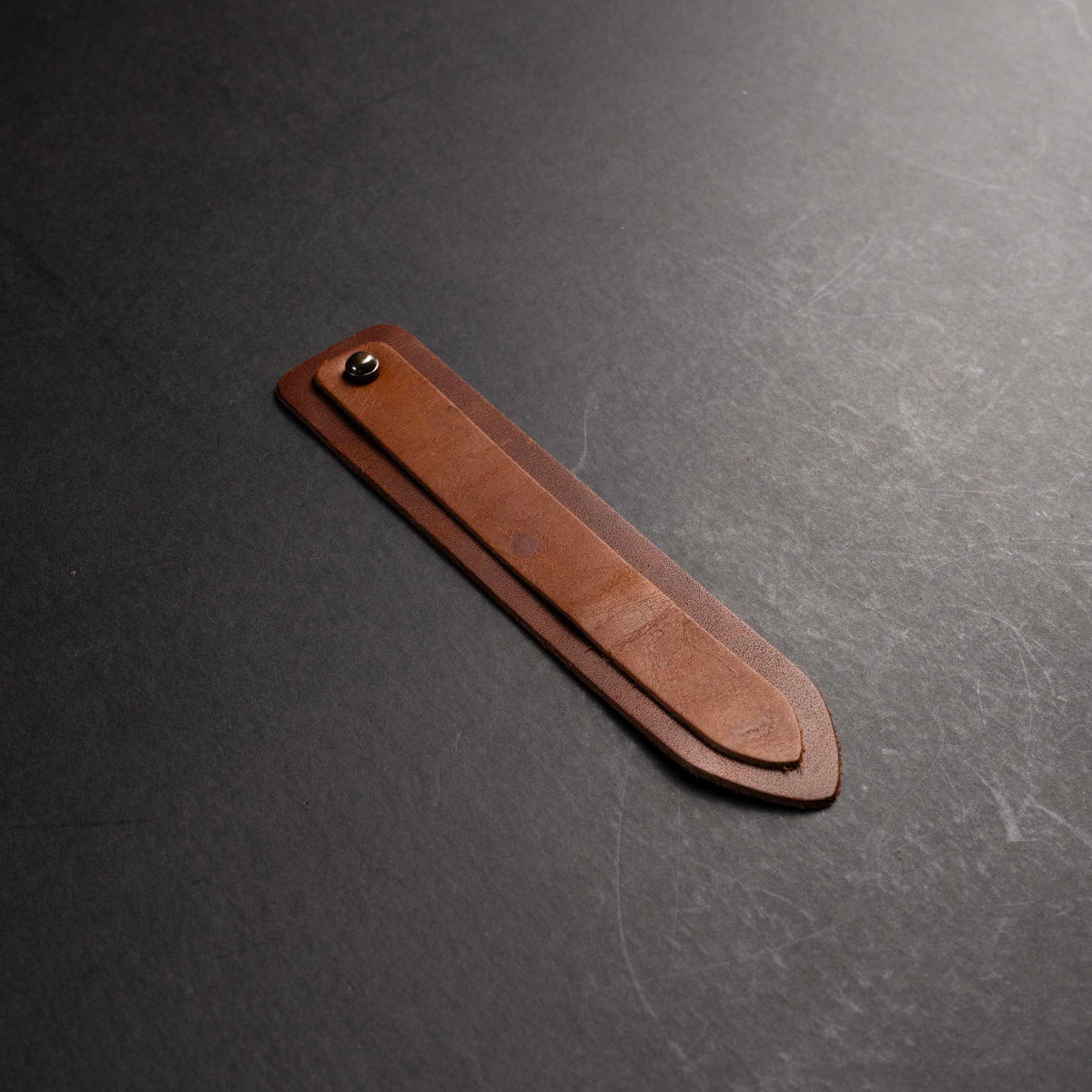 Personalized Fine Leather Double Bookmarks