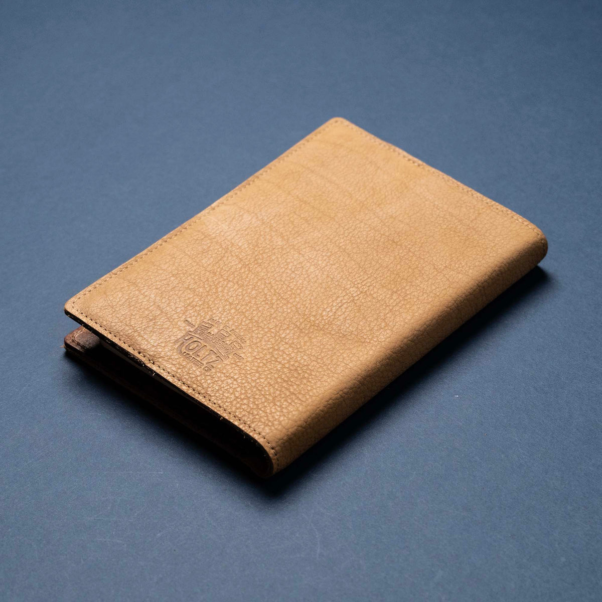Tan Bison Leather - A5 Leather Journal - Personalized High Character ( -  Holtz Leather