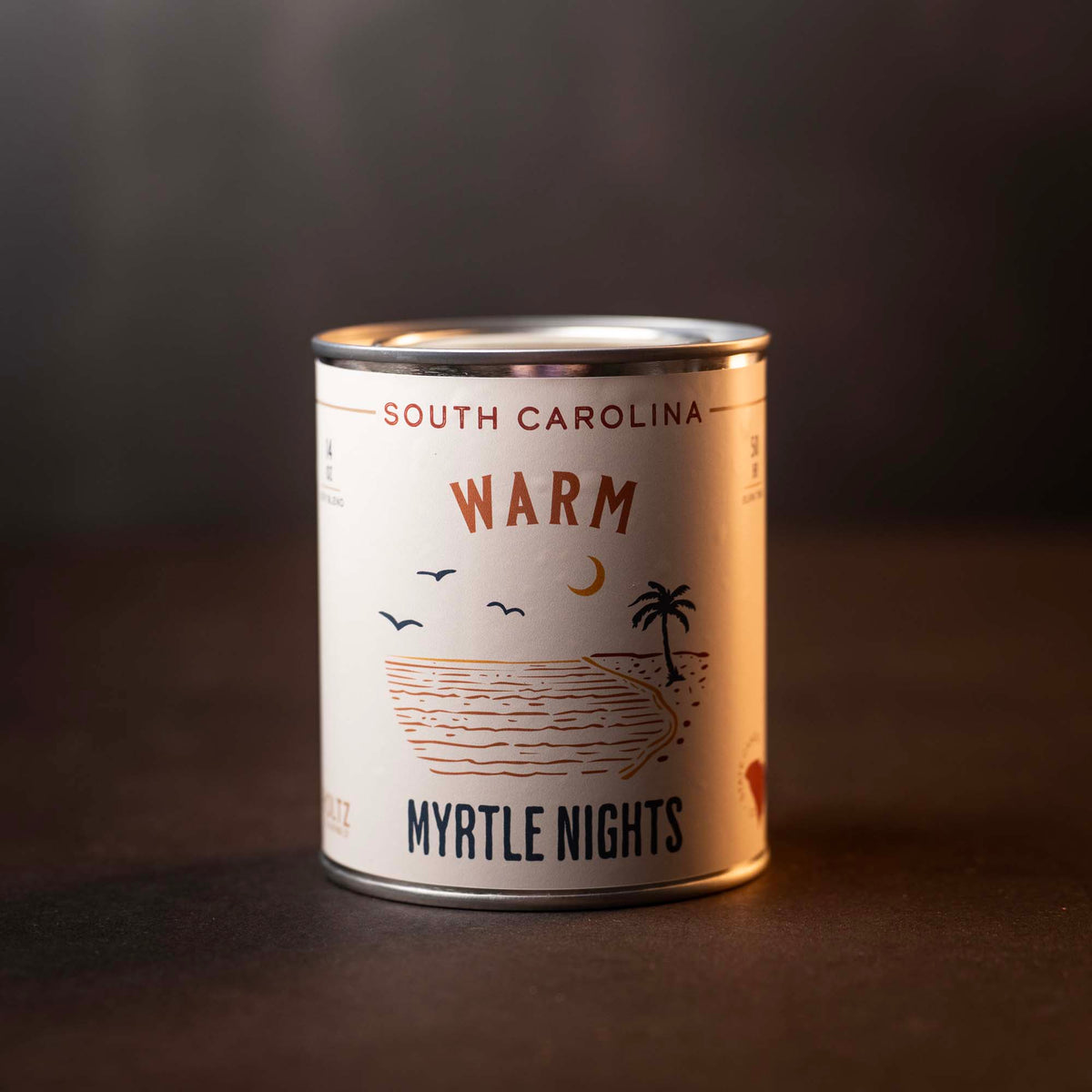 South Carolina - Warm Myrtle Nights State Candle