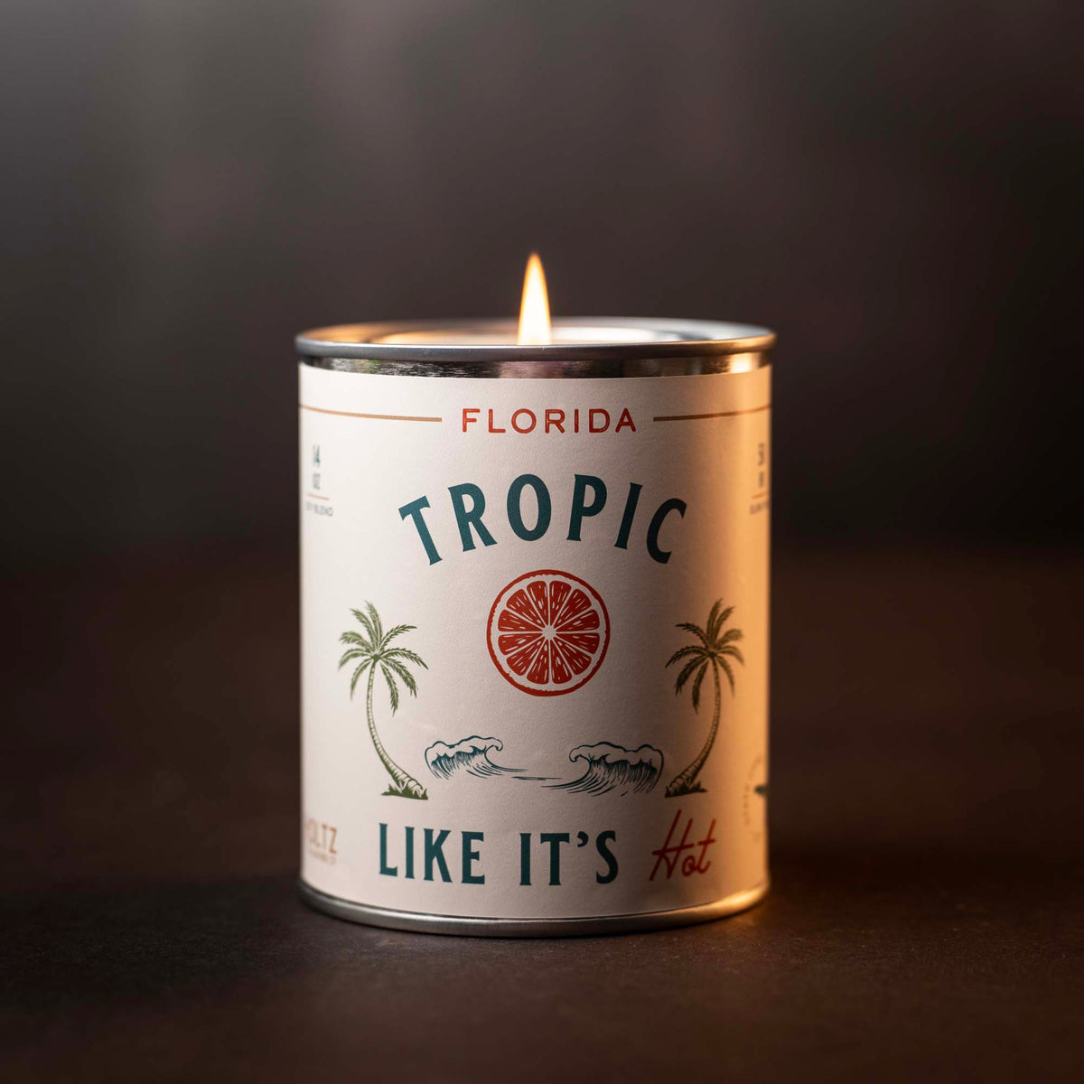 Florida - Tropic Like It&#39;s Hot State Candle