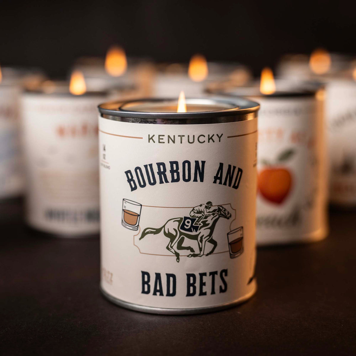 Kentucky - Bourbon and Bad Bets State Candle