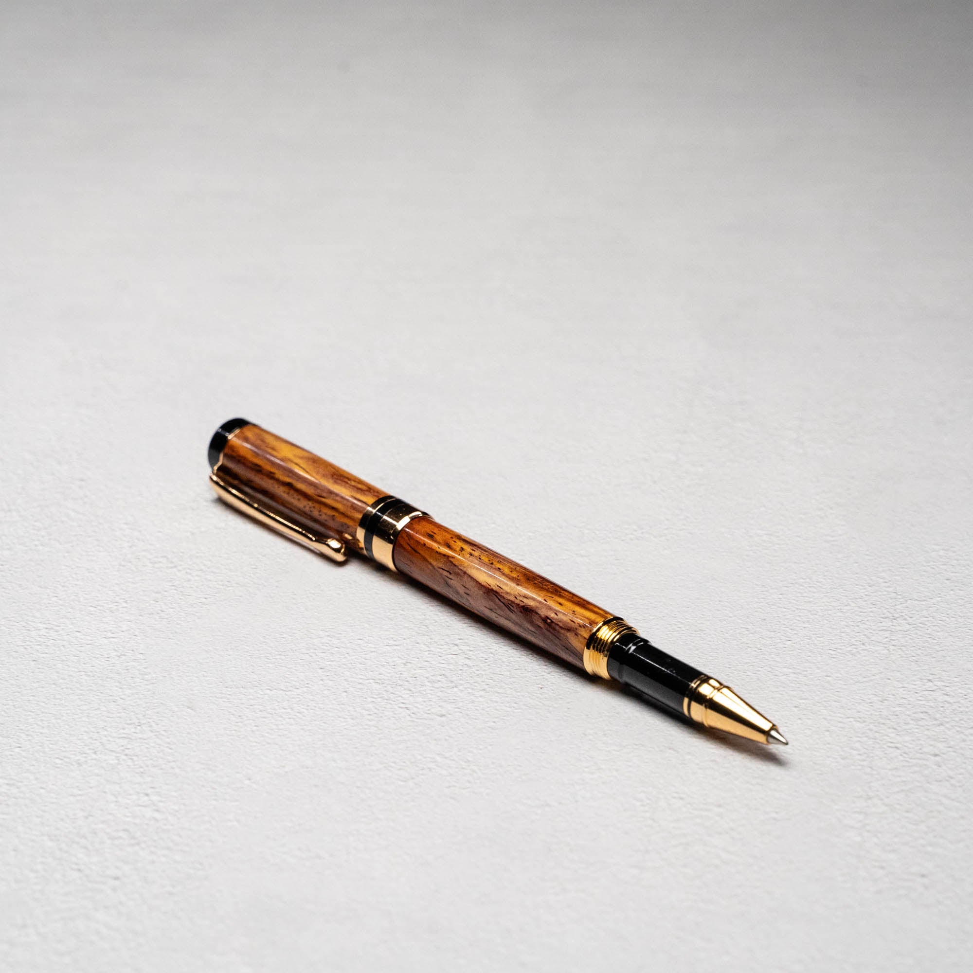 Brown Hand Crafted Pen – Lend A Hand Up