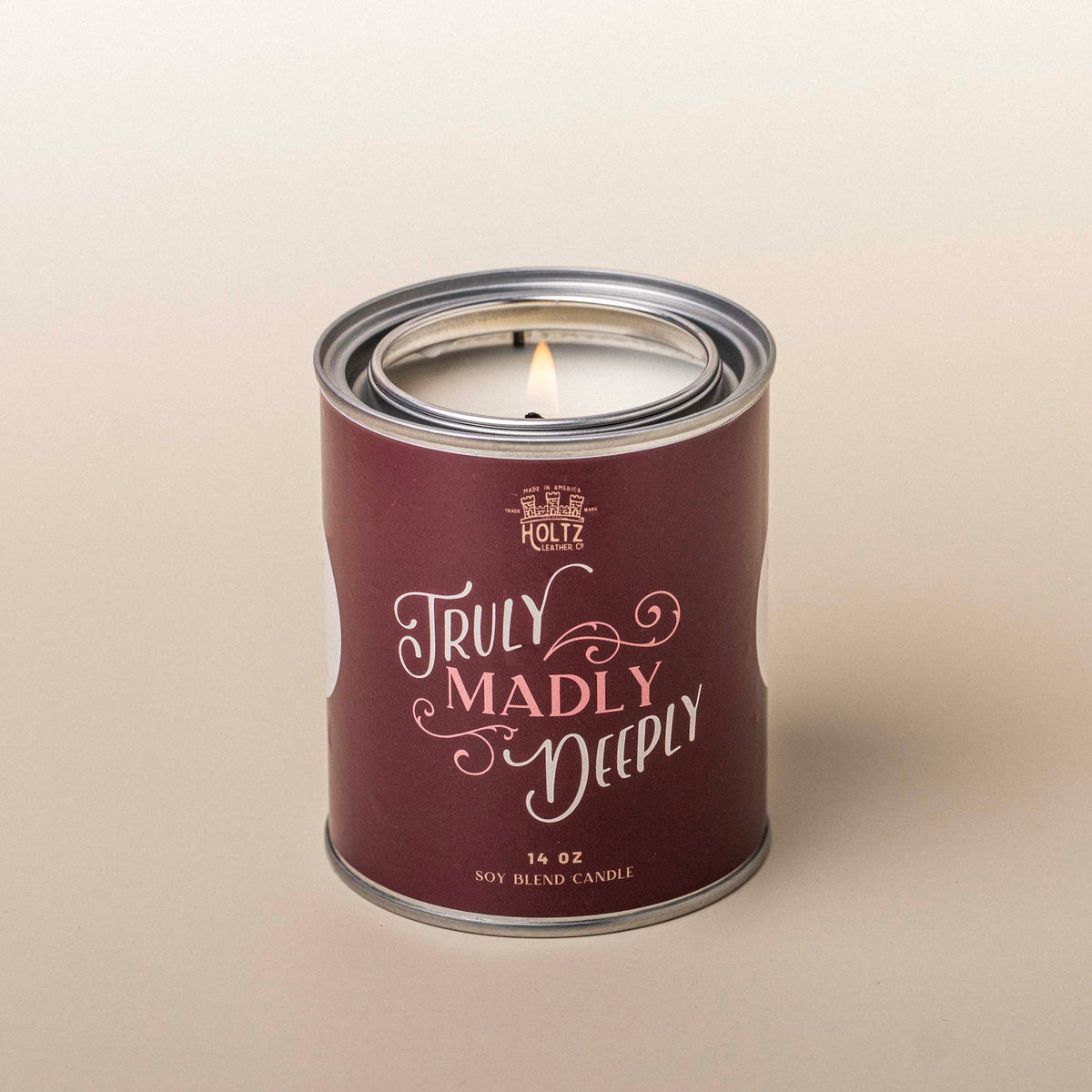 Truly Madly Deeply - Valentine&#39;s Day Candle