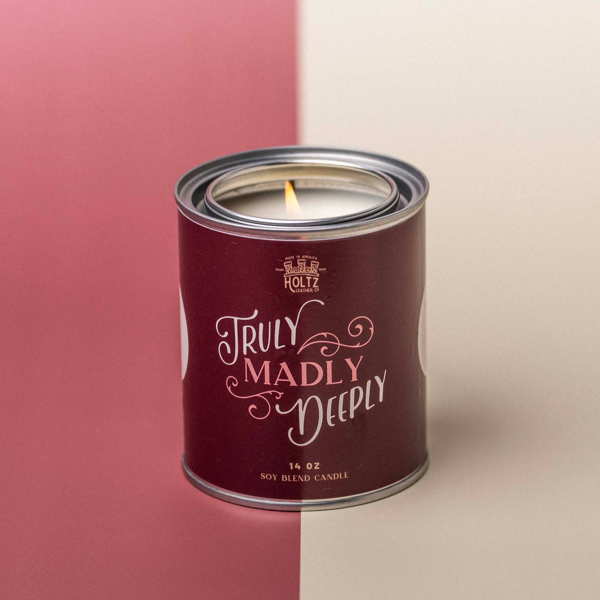 Truly Madly Deeply - Valentine&#39;s Day Candle