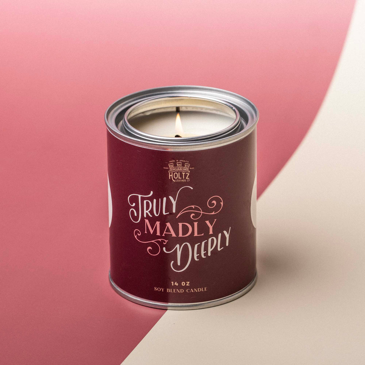 Truly Madly Deeply - Valentine&#39;s Day Candle