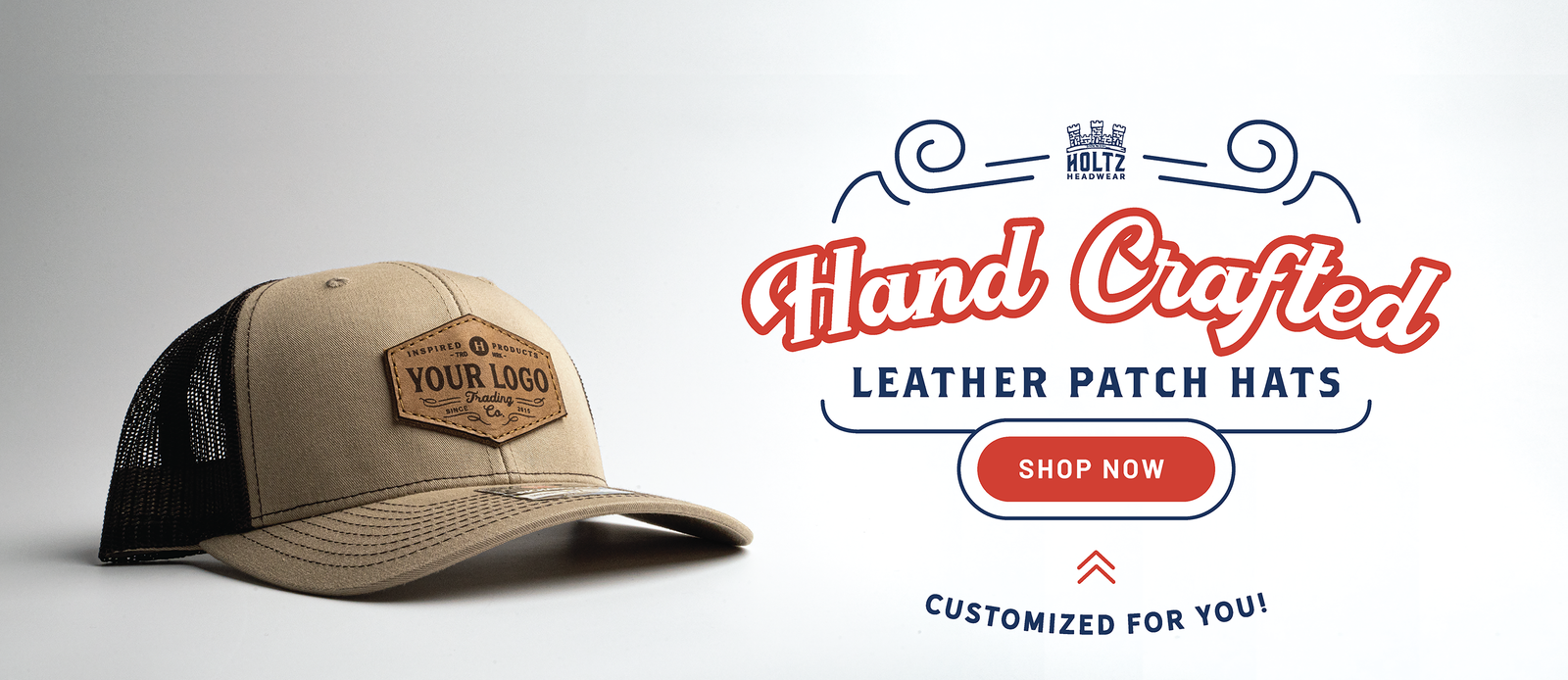 Richardson 112 Custom Trucker Leather Patch Hat - Holtz Leather
