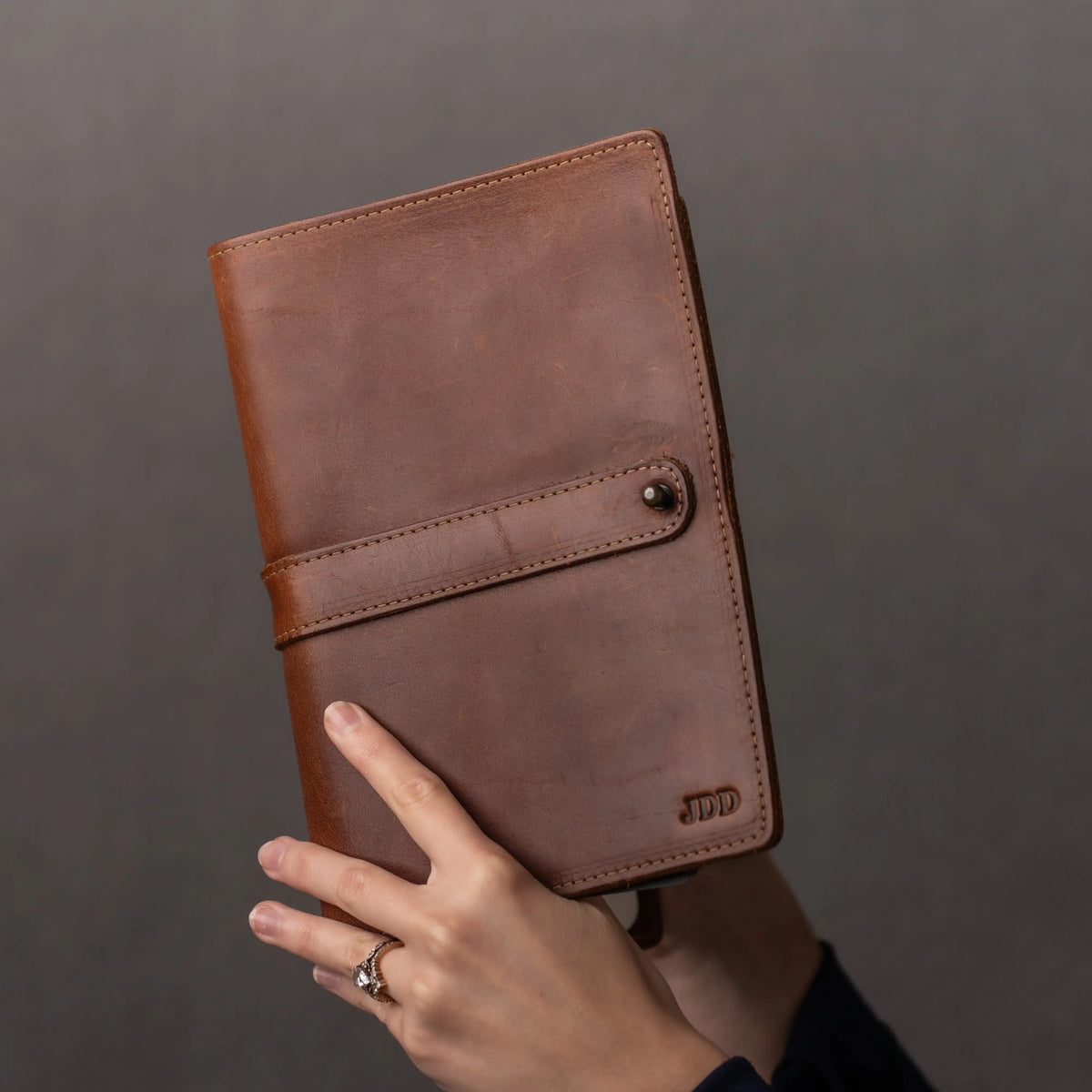 The Inventor Personalized Fine Leather A5 Moleskine Journal Diary