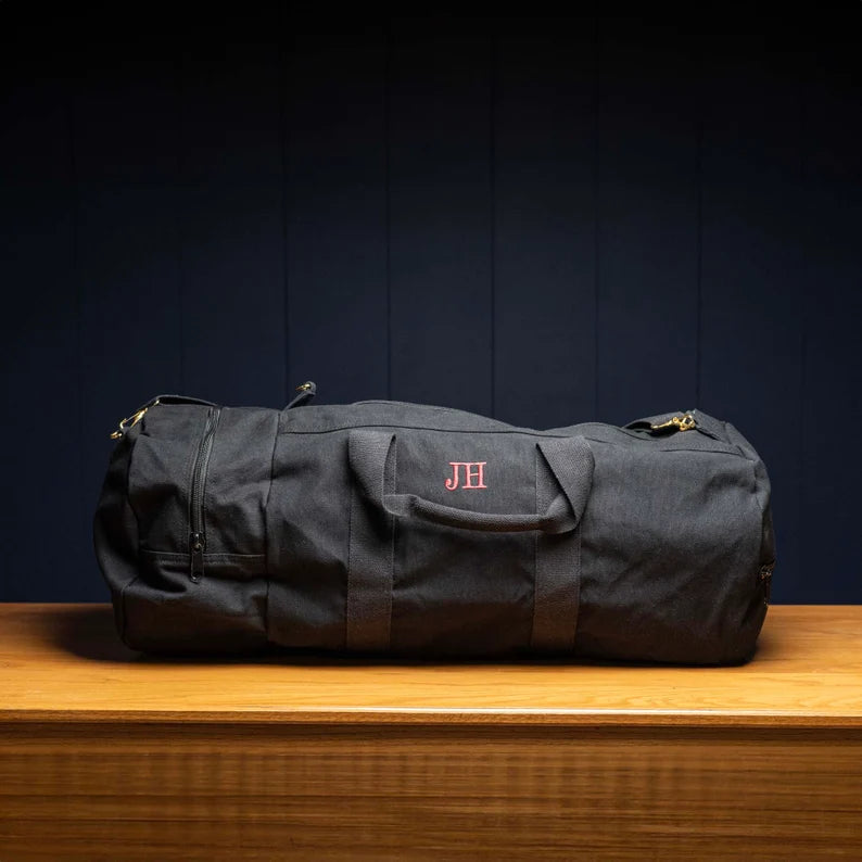 Personalized Duffle Travel Bag - Gifts for Groom or Groomsmen