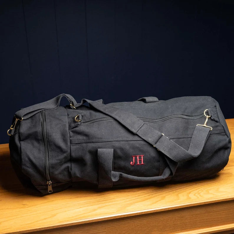 Personalized Duffle Travel Bag - Gifts for Groom or Groomsmen