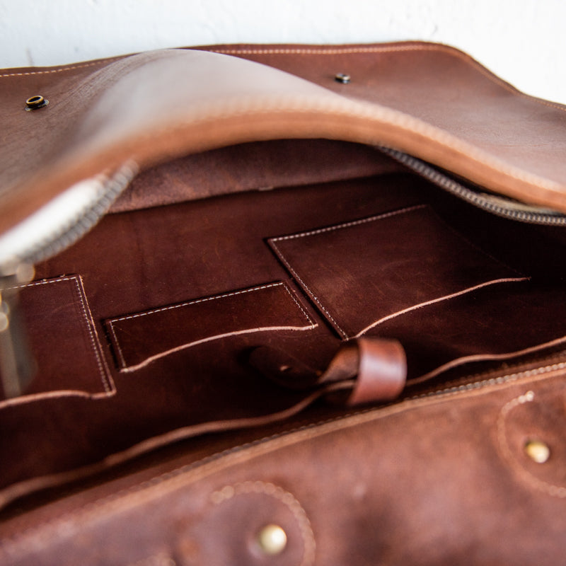 The No. 1860 EXPRESS - Fine Leather Messenger Bag & Mens Briefcase