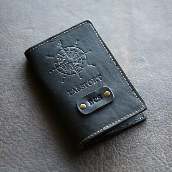 Get Leather Passport Case Personalized Cover Online Green