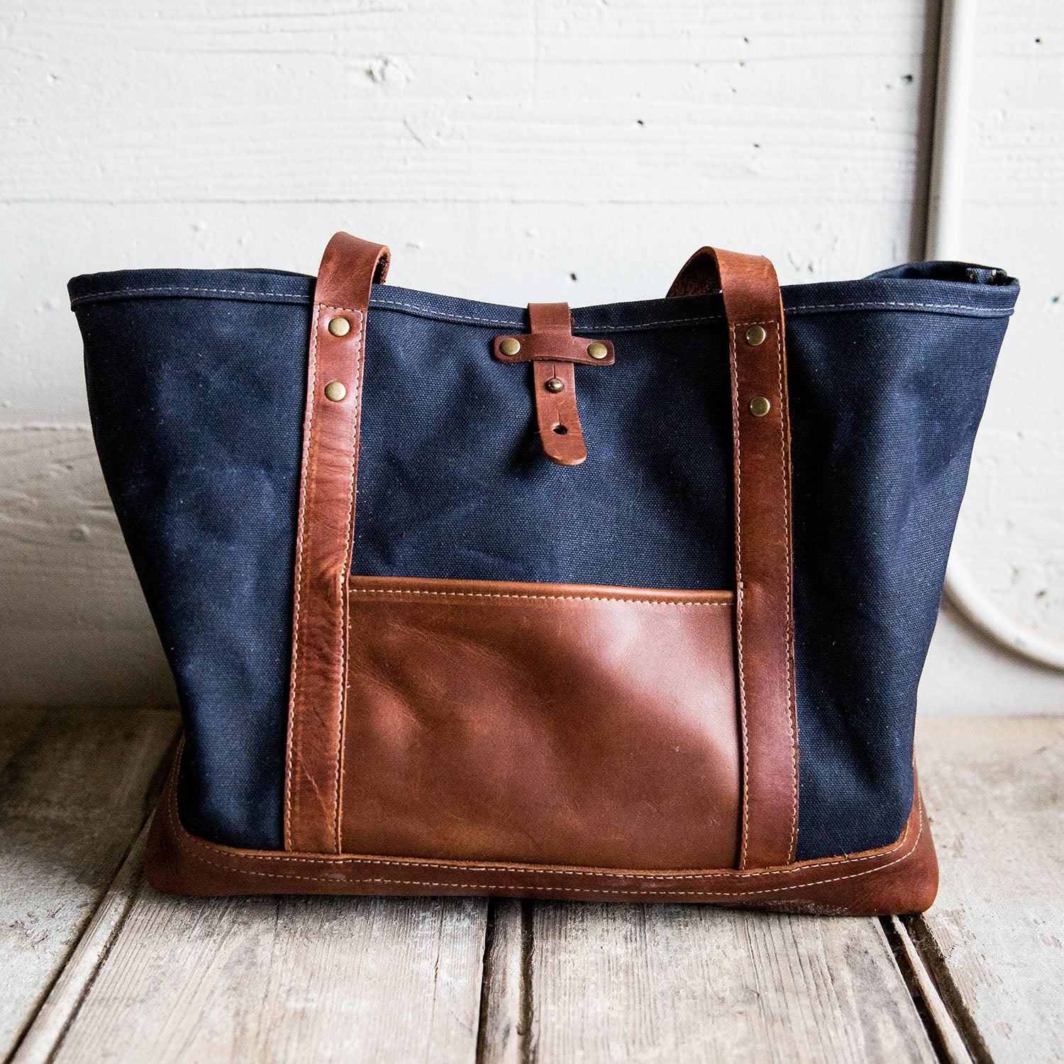 Market Canvas Leather  Leather Bags, Handcrafted Bags