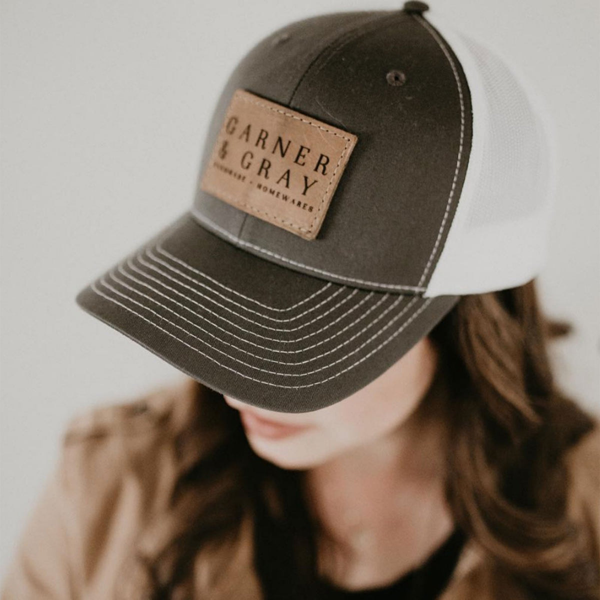 Classic Trucker Hats with Custom Embroidered Patches