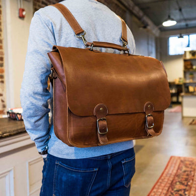 The No. 1860 EXPRESS - Fine Leather Messenger Bag & Mens Briefcase ...