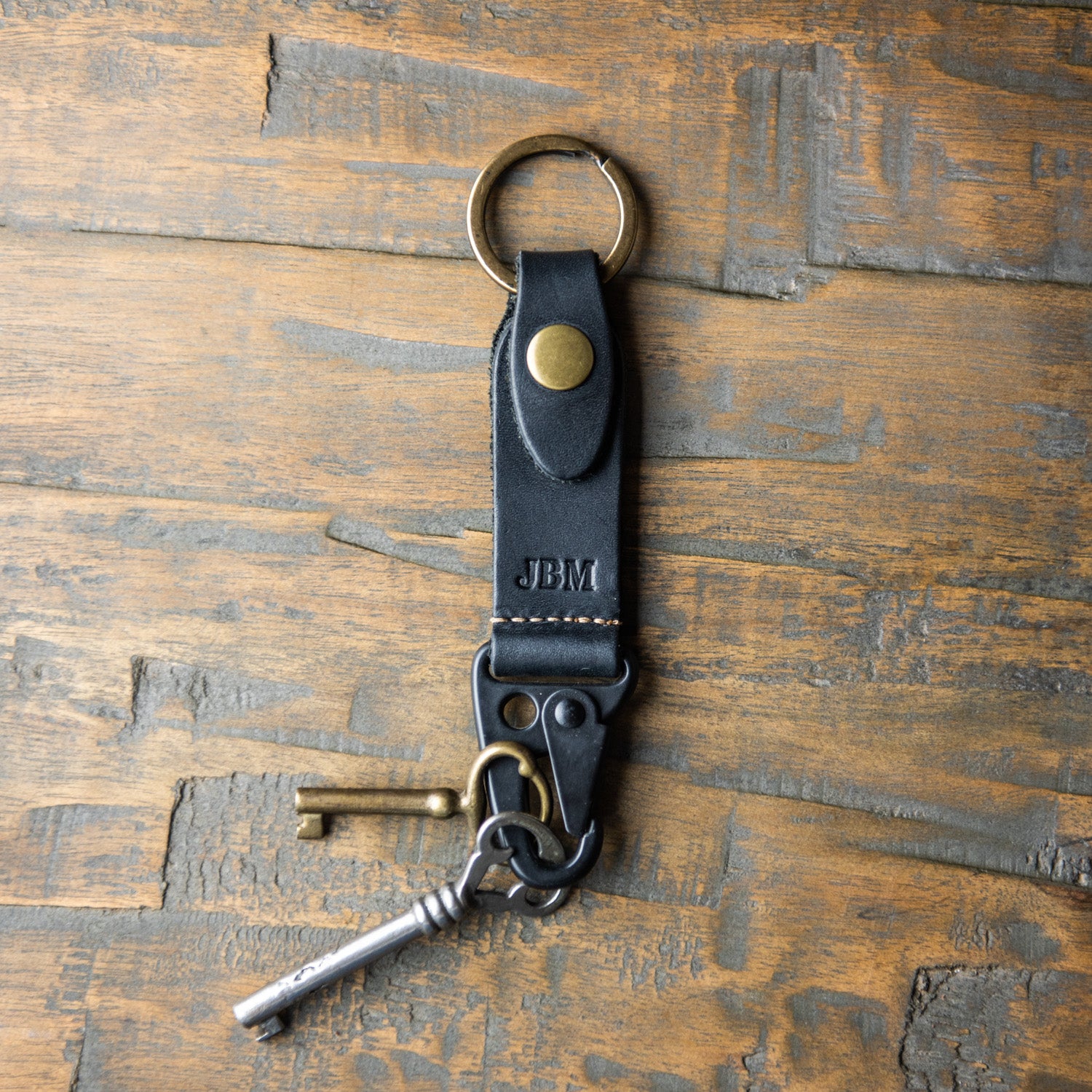 The Real Leather Keyring: Personalized and Practical – Just Christ