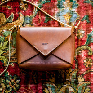 Personalized Fine Leather Clutch With Insert - The Moriah - Holtz Leather