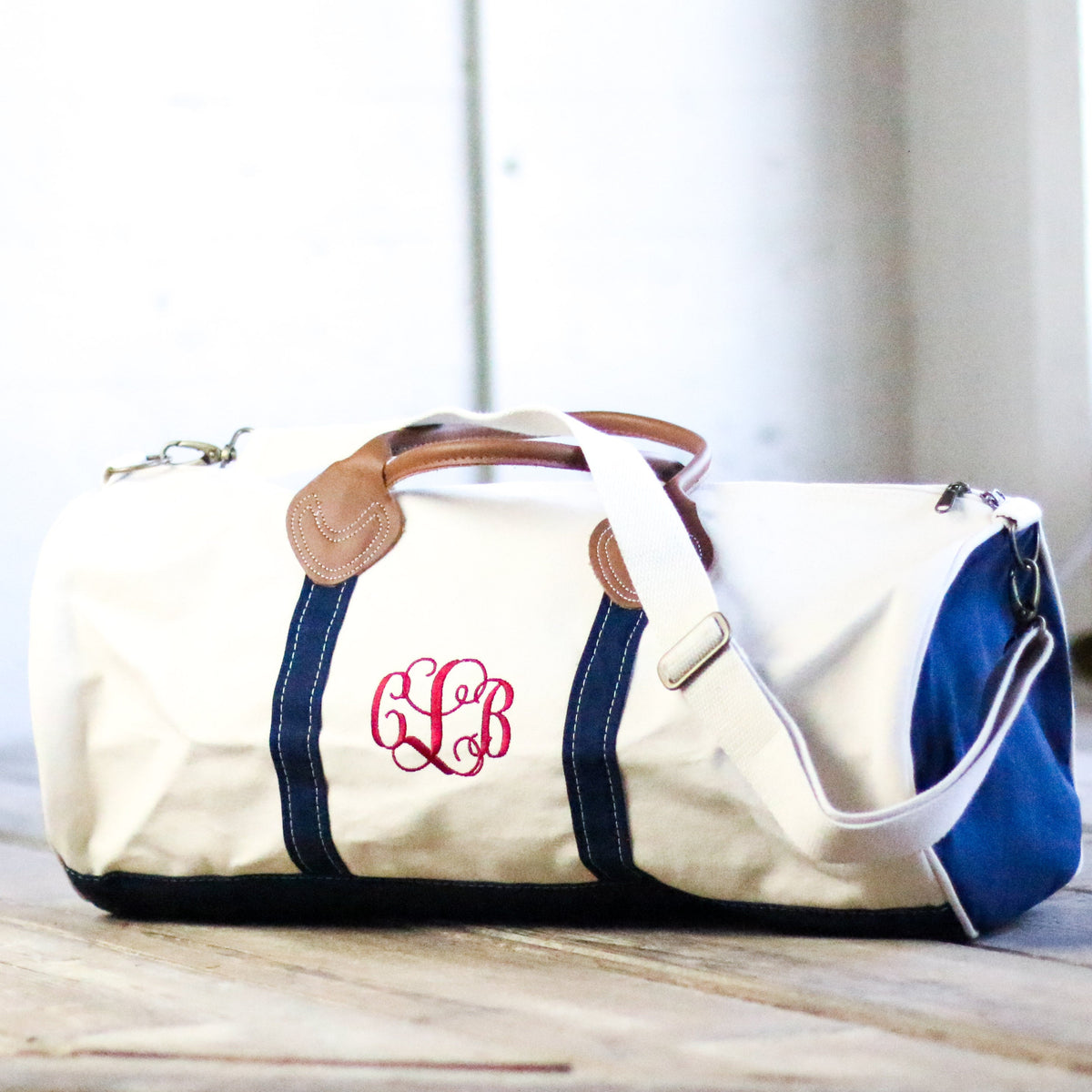 Personalized Bridesmaid Gift - Bridesmaid Round Travel Duffel Bag - Bridal Party Gift - Maid of Honor Gift - Monogramed Wedding Party Gift