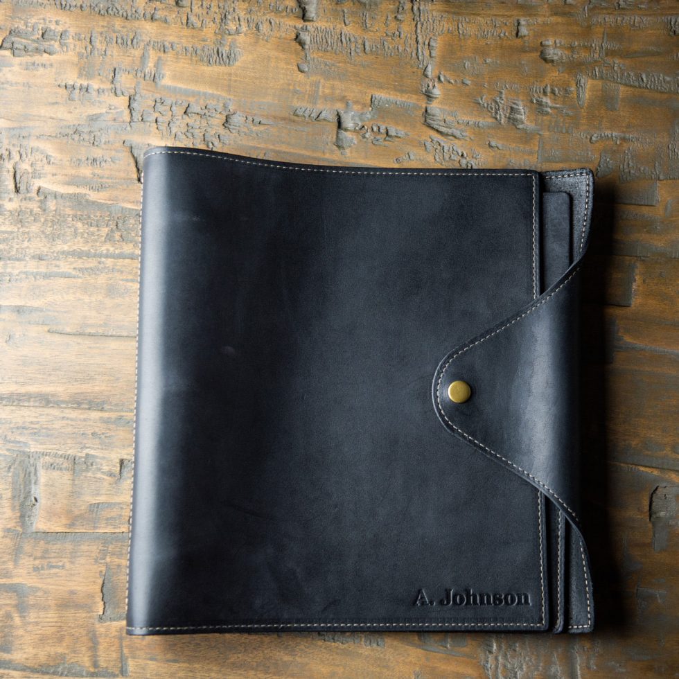 Leather 3 Ring Photo Album  Buy a Soft Leather 3 Ring Binder