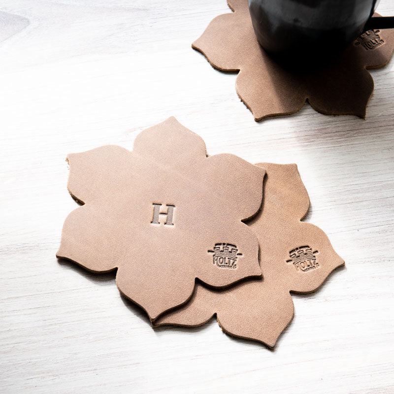 Pressed Flower Plaque Coasters by Magnolia