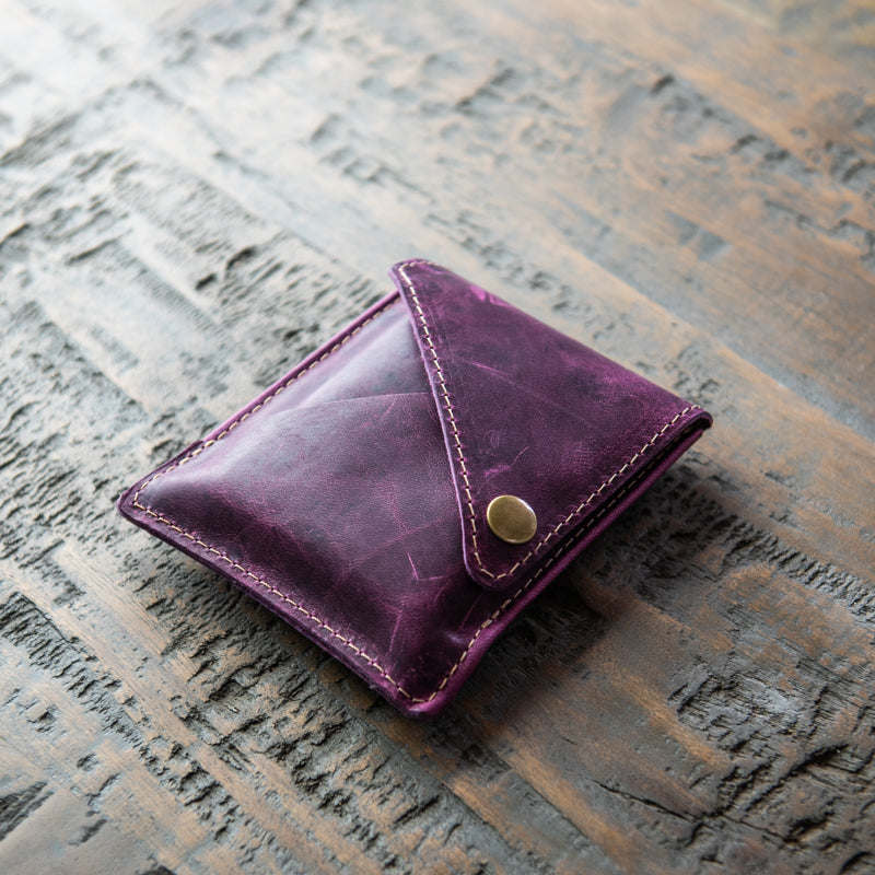 Buy Custom Made Exotic Leather Card Wallets, made to order from Saxon  Leather art