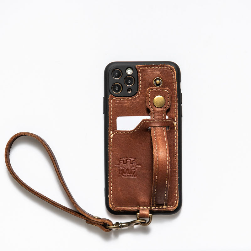 The Switch 4-in-1 Leather Phone Case - Wallet, Kickstand & Loop for iPhone , 13 / Navyat Holtz Leather