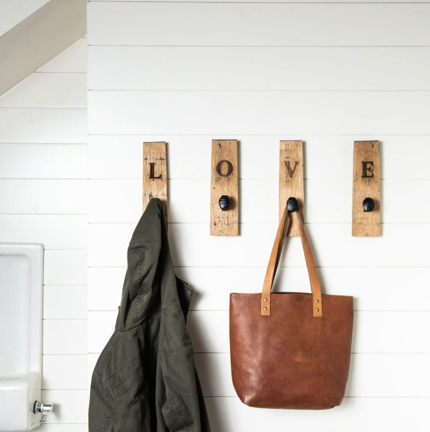 personalized wooden coat hooks