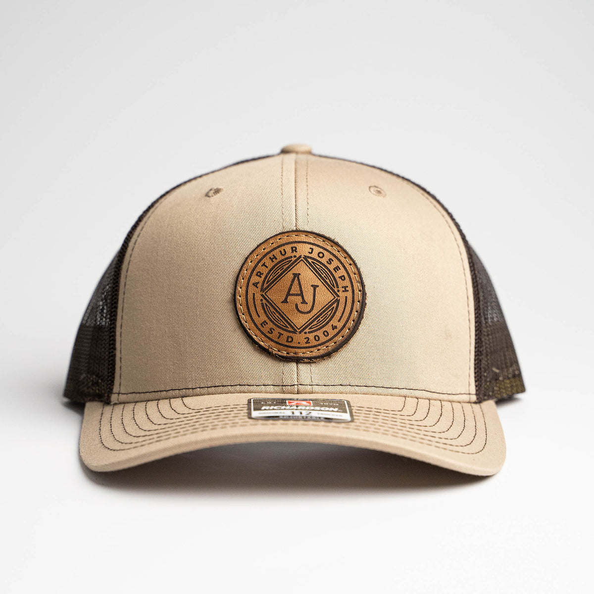 FHTH LV Logo With Leather Brim Cap