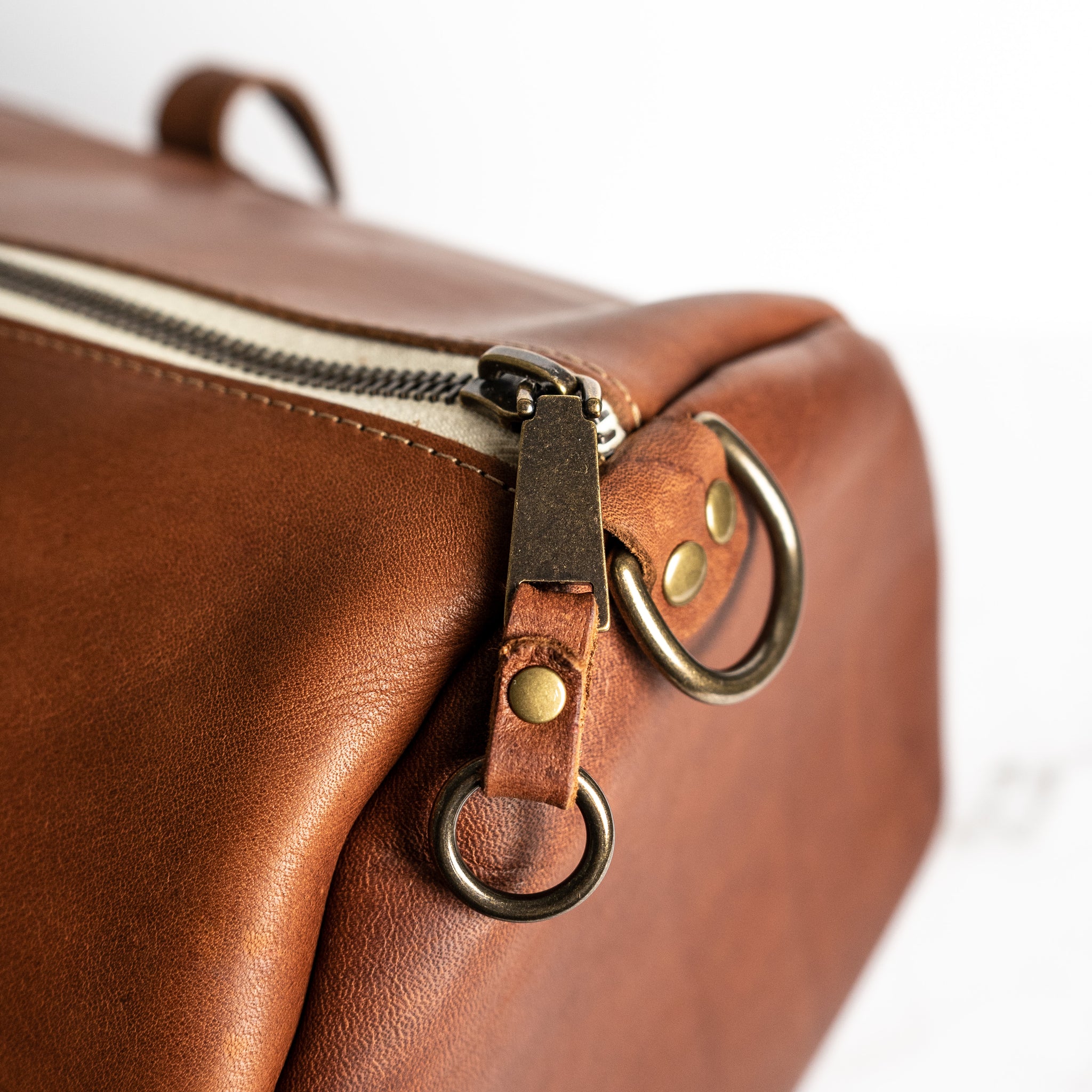 Leather Duffle Bag Men Personalized Weekender Bag Luggage 
